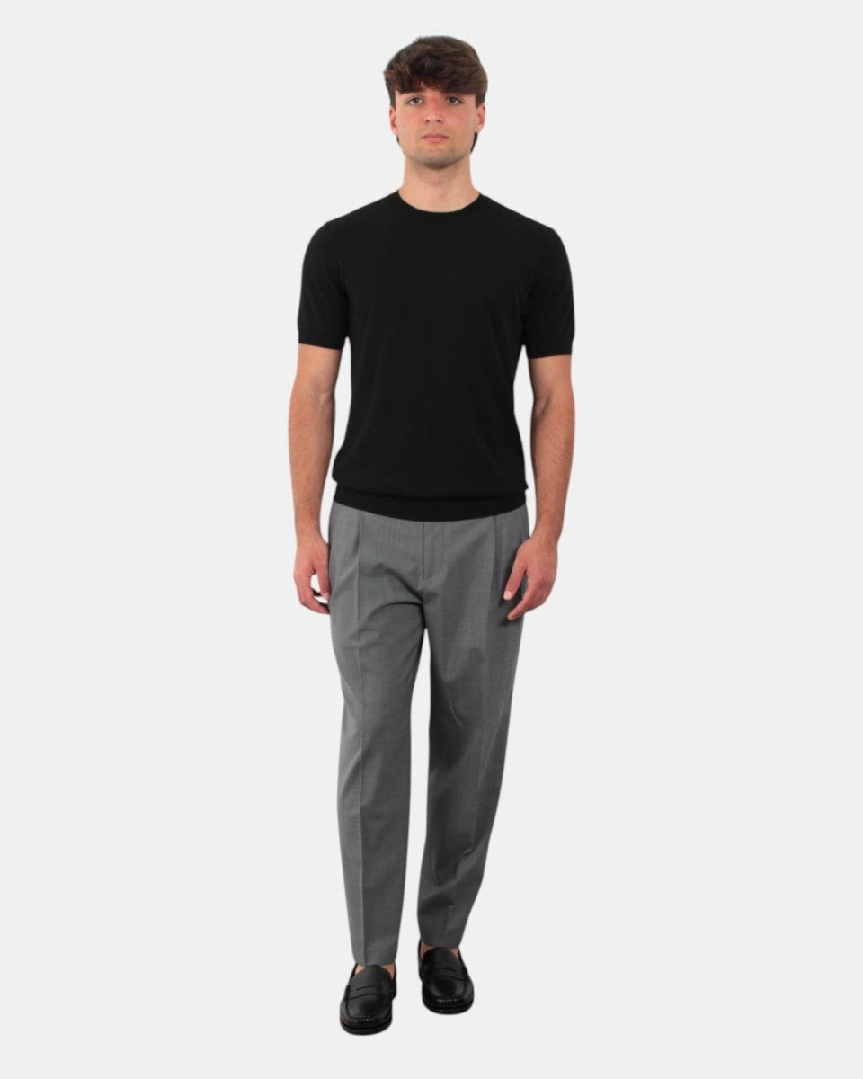 pantalone con coulisse be.able mod. baddy - grigio medio - 10Decimi