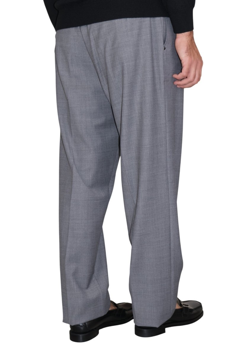 pantalone in cordura di lana - 34 grigio scuro - 10Decimi