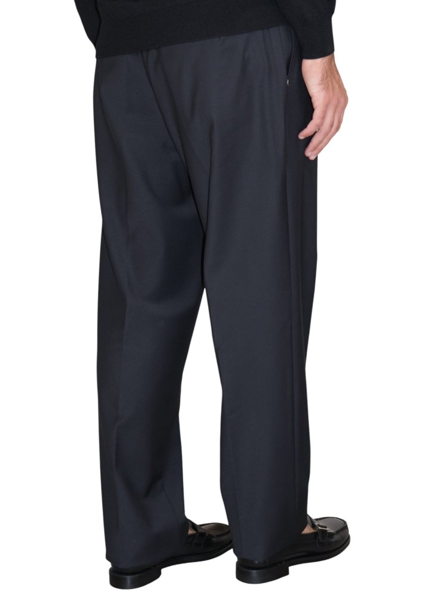 pantalone in cordura di lana - 999 nero - 10Decimi