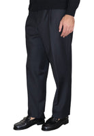 pantalone in cordura di lana - 999 nero - 10Decimi