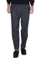 pantalone in flanella tecnica - 34 grigio medio - 10Decimi