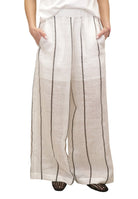 PANTALONE - R1810 SNOW WHITE/NERO - 10Decimi