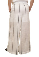 PANTALONE - R1810 SNOW WHITE/NERO - 10Decimi