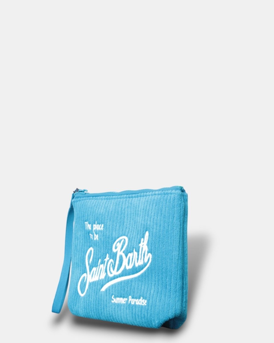 pochette mod. aline sponge - terry embossed stripes 32 emb - 10Decimi