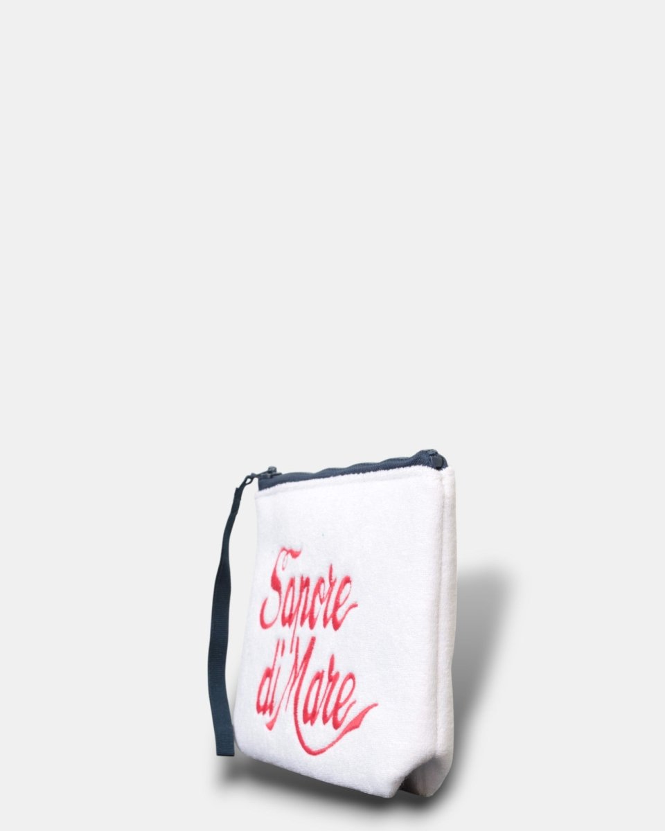 pochette mod. aline sponge - terry sapore di mare mini logo 10 emb - 10Decimi