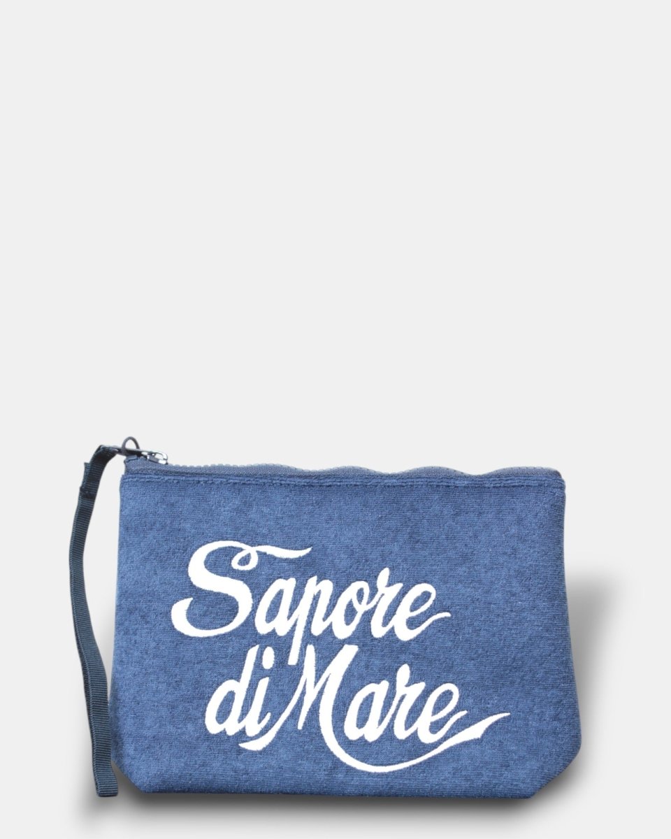 pochette mod. aline sponge - terry sapore di mare mini logo 61 emb - 10Decimi