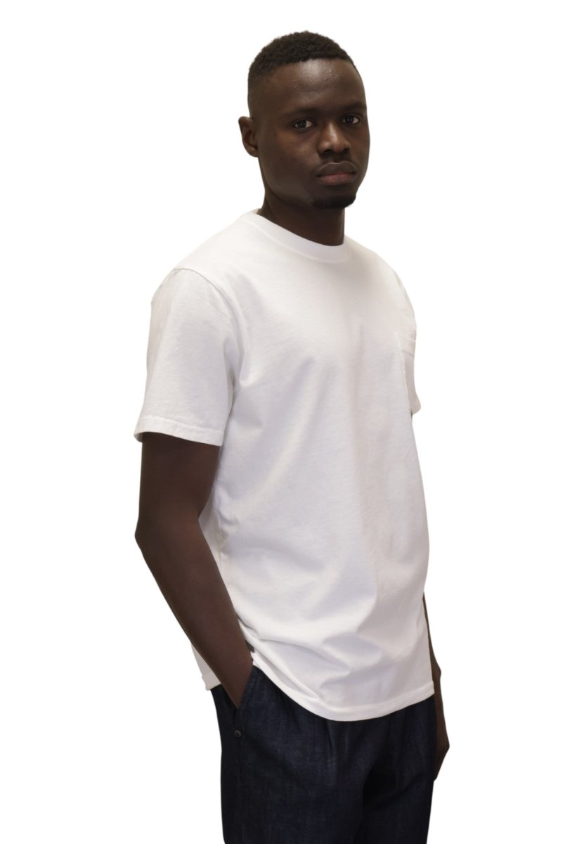 POCKET HEAVY JERSEY - C0014 OPTIC WHITE - 10Decimi