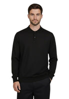 polo con bottoni rasata calata - 261 nero - 10Decimi