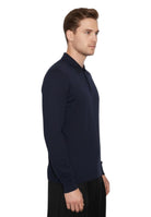 polo con bottoni rasata calata - 41 blu - 10Decimi