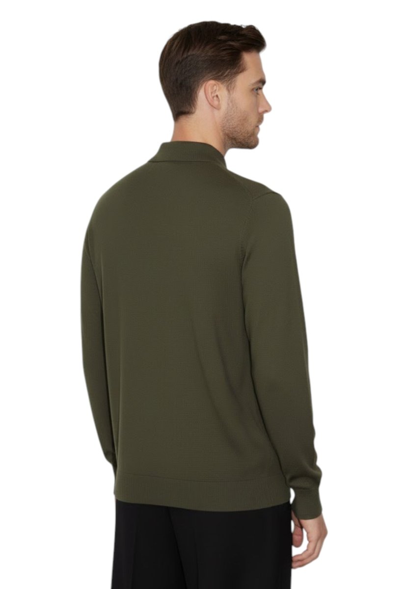 polo con bottoni rasata calata - 93 militare - 10Decimi