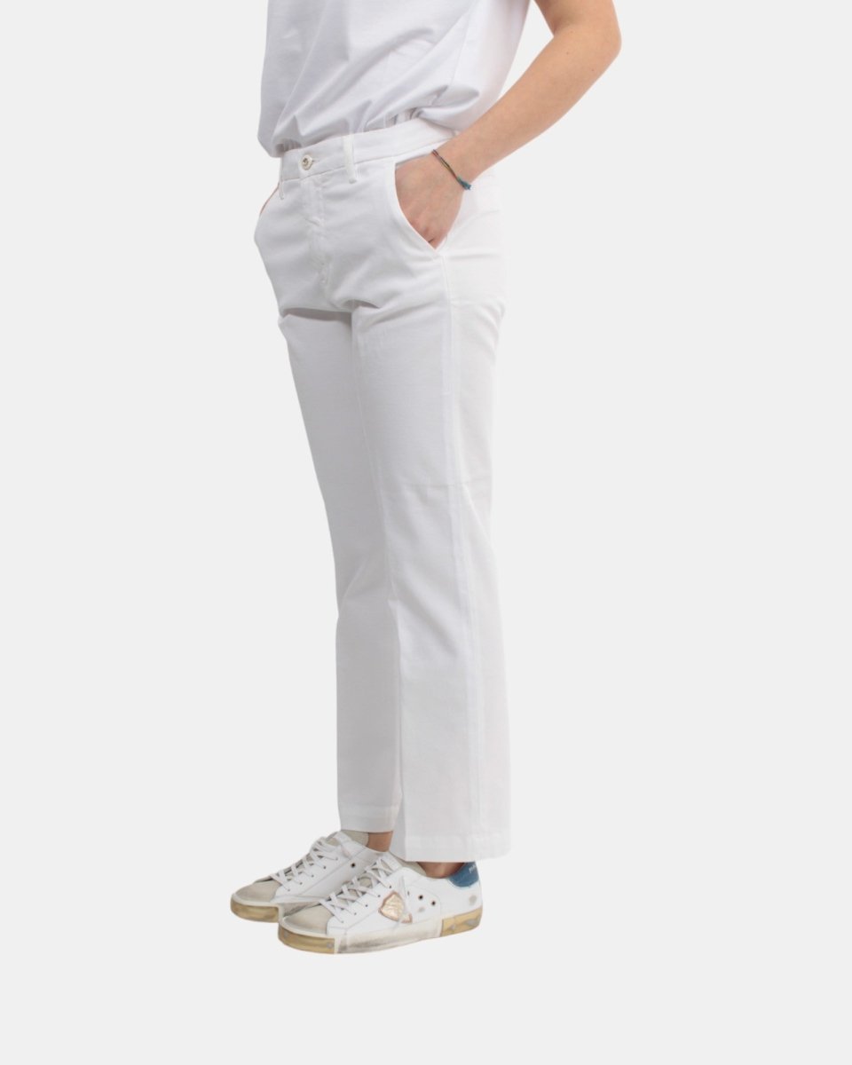 RE-HASH - Pantaloni Bianco Ottico - 10Decimi