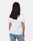 t-shirt girocollo in cotone - negroni addicted 01n strass emb - 10Decimi