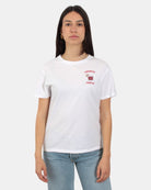 t-shirt girocollo in cotone - negroni addicted 01n strass emb - 10Decimi