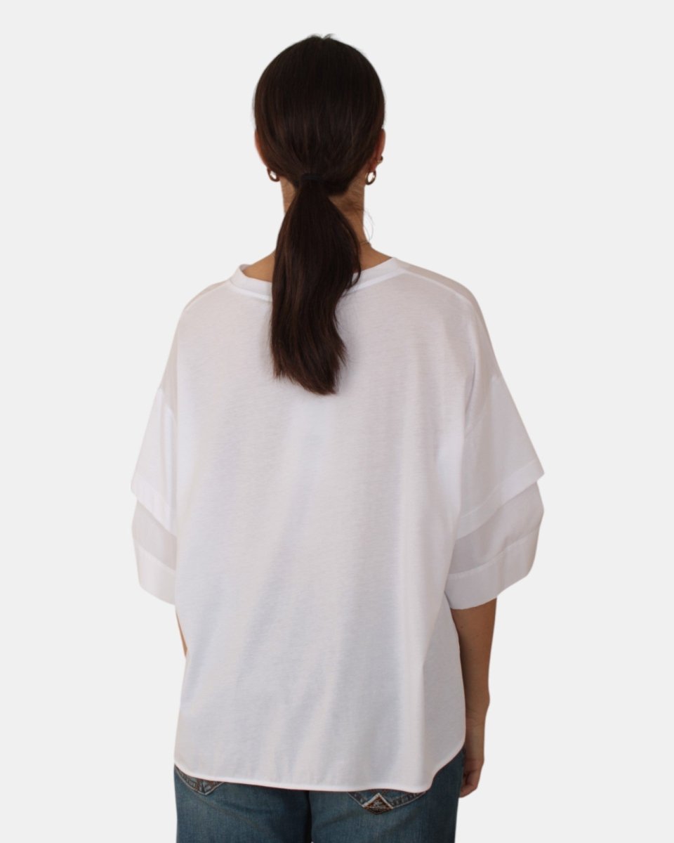 T - SHIRT MEIMEI J - 791 OFF WHITE - 10Decimi