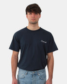 t-shirt people mod. aron ricamo - blu notte - 10Decimi