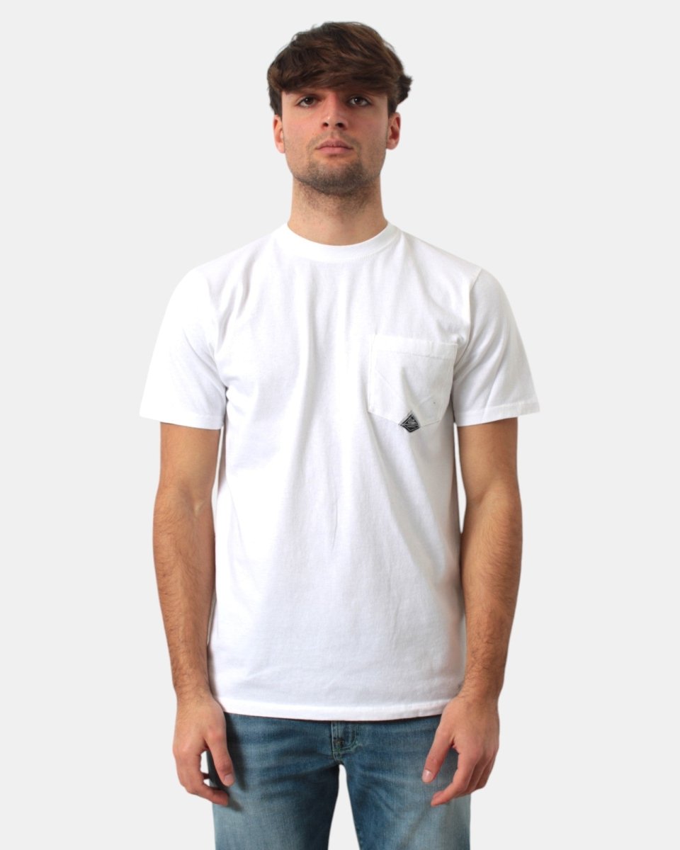 t-shirt roy roger's con taschino - c0014 optic white - 10Decimi