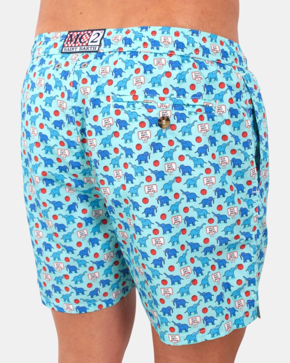 ULTRALIGHT SWIM SHORT - BASKET ELEPHANT 56 - 10Decimi