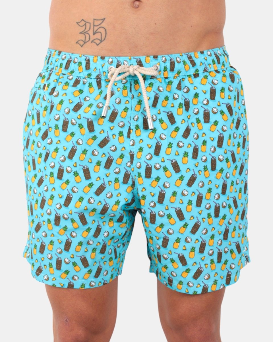 ULTRALIGHT SWIM SHORT - TIKI COCKTAIL 31 - 10Decimi