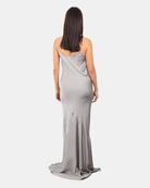 VESTITO JUCCA IN SBIECO CON TAGLI - 275 SASSO - 10Decimi