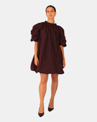 VESTITO LIVIANA CONTI CHEMISIER - J18 - 0 RIBES NERO - 10Decimi