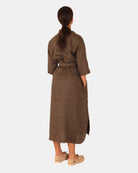 VESTITO MM MAX MARA LEISURE MOD. SALUTE - 009 VERDE SCURO - 10Decimi