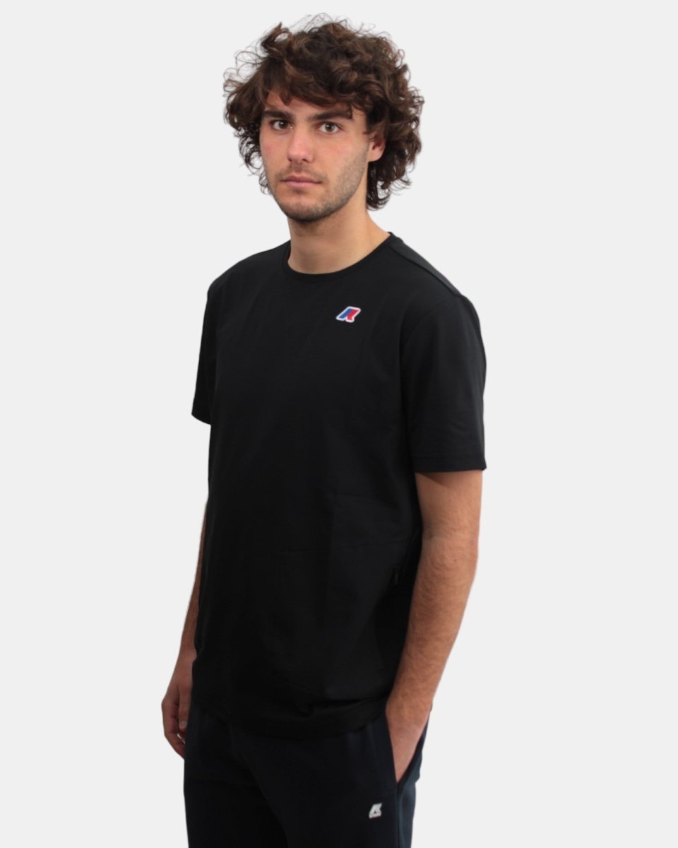 K WAY - T-shirt Black Pure - 10Decimi