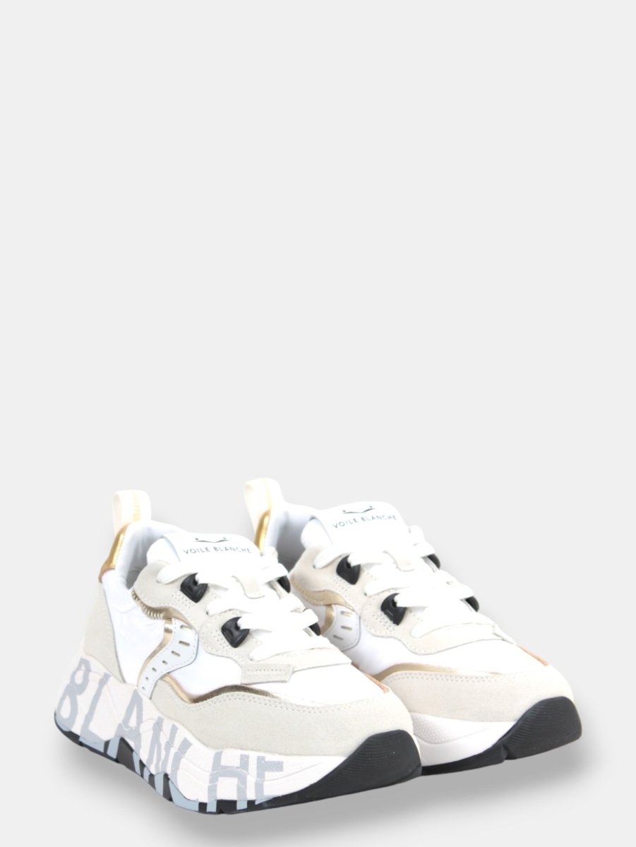 VOILE BLANCHE - Sneakers White/platinum - 10Decimi